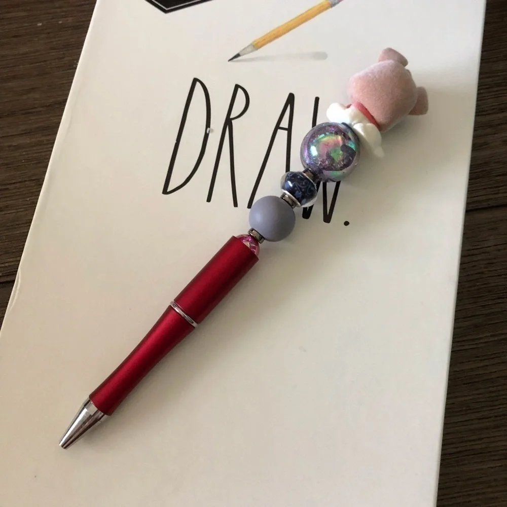 Disney Doorables: Oliver & Company: Dodger handmade beaded pen